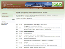 Tablet Screenshot of dav-weinheim.de