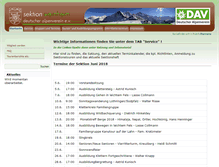 Tablet Screenshot of forum.dav-weinheim.de